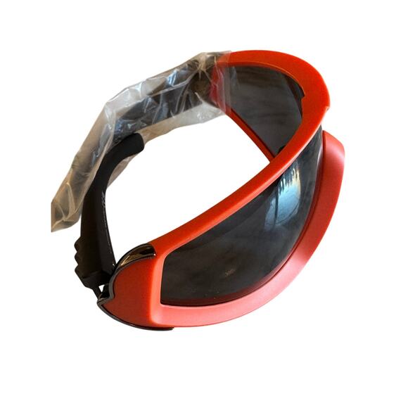 Moncler Wrapid Sunglasses ML0249 43A Matte Orange/Black 0mm - Picture 2 of 5